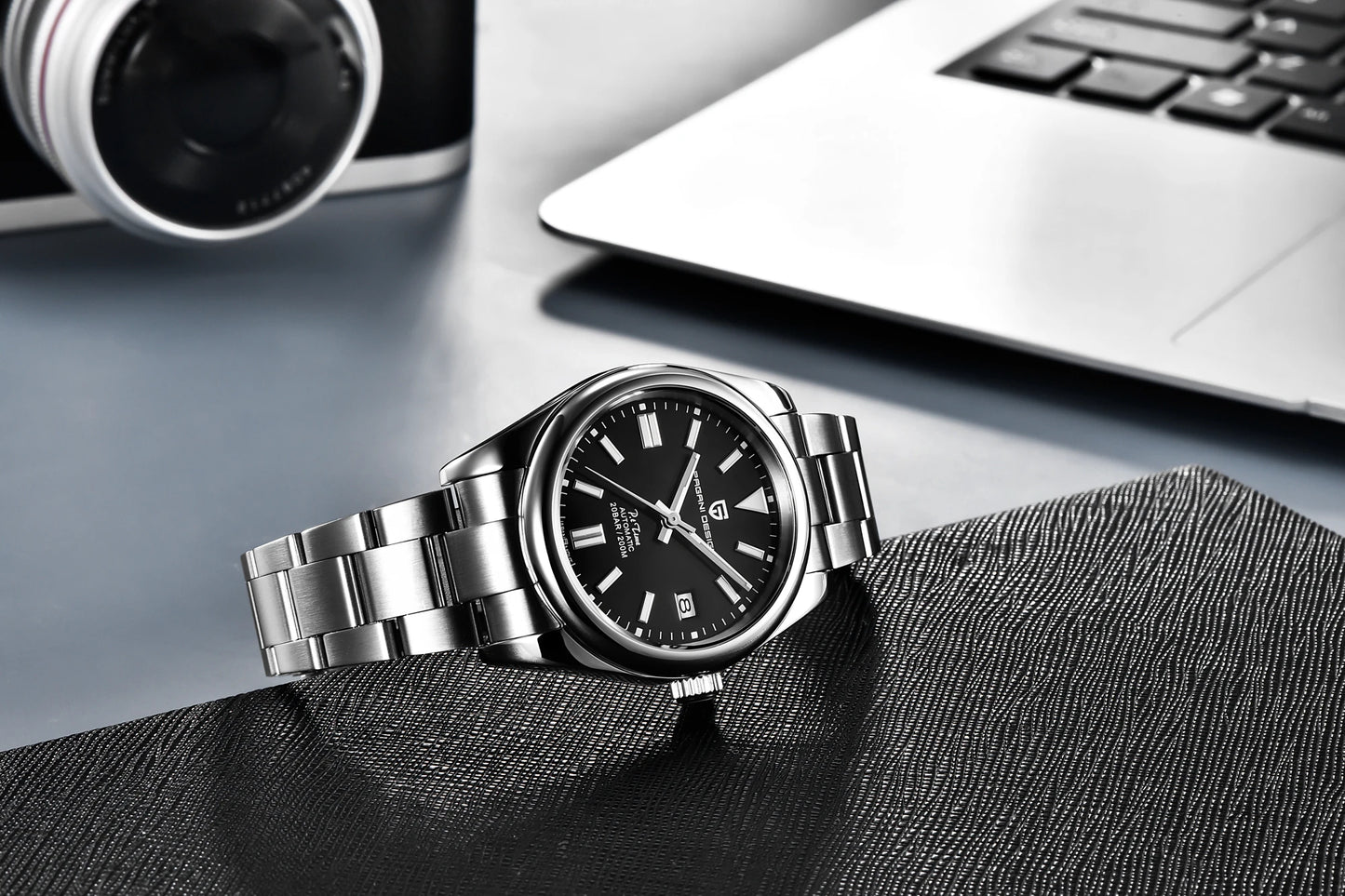 PAGANI DESIGN Luxury Classic Men‘s Mechanical Automatic Watches NH35A Stainless Steel Sports Waterproof Sapphire Clock PD1690