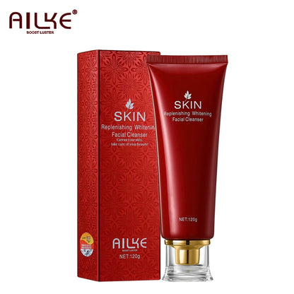 AILKE Whitening Face Care Set, With Hyaluronic Acid, Reduce Freckles, Melanin, Dark Spots, Even Skin Tone, For All Skin Types