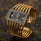 Luxury Fashion Rose Gold Watches Women Stainless Steel Bracelet Bangle Rectangle Quartz Watch Clock zegarek damski relogio