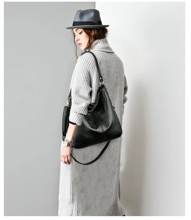 Luxury Handbags Women Bags Designer Faux Leather Bags For Women Hobos Europe Crossbody Bag Ladies Vintage Large Tote Bags