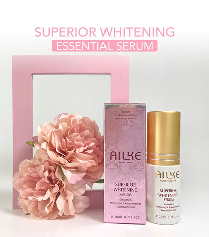AILKE Whitening Face Care Set, With Hyaluronic Acid, Reduce Freckles, Melanin, Dark Spots, Even Skin Tone, For All Skin Types