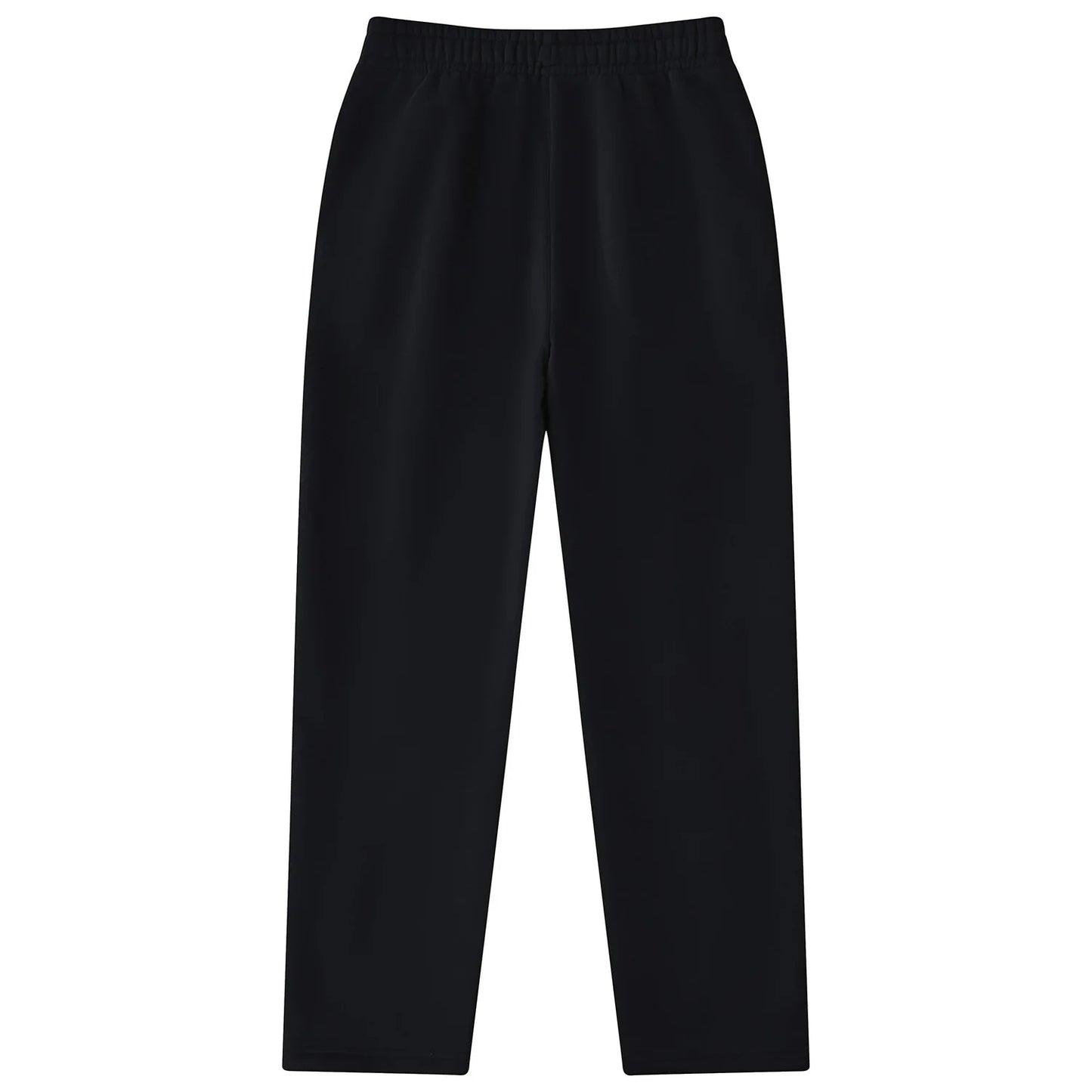 Thick Warm Fleece Lined Straight Leg Drawstring Men Sweatpants Baggy and Hoodie Set