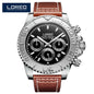 LOREO Professional Diving Watches for Man 200m Waterproof Automatic Watch Sapphire Screw Crown Date Luminous Relogio Masculino