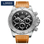 LOREO Professional Diving Watches for Man 200m Waterproof Automatic Watch Sapphire Screw Crown Date Luminous Relogio Masculino