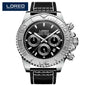 LOREO Professional Diving Watches for Man 200m Waterproof Automatic Watch Sapphire Screw Crown Date Luminous Relogio Masculino