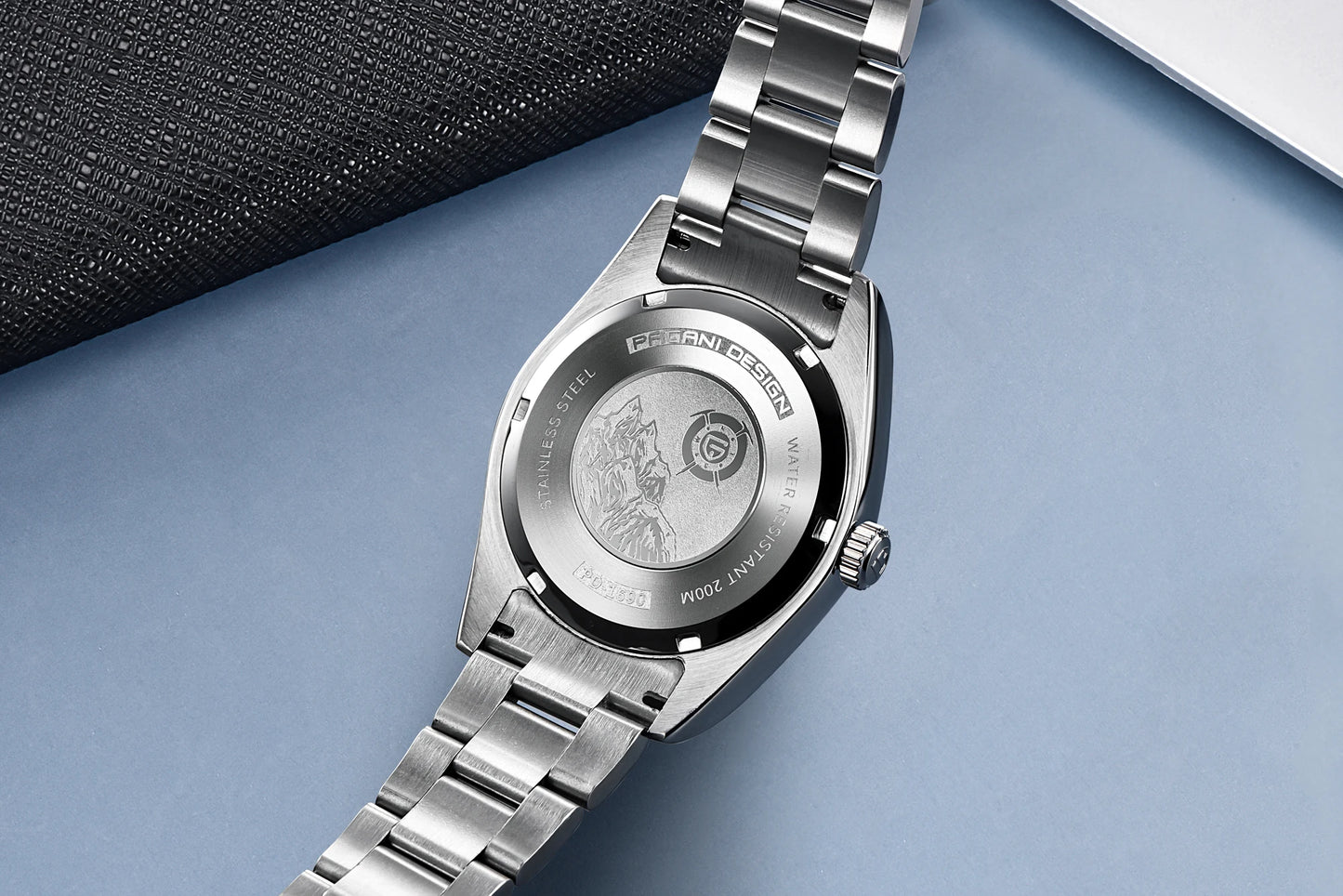 PAGANI DESIGN Luxury Classic Men‘s Mechanical Automatic Watches NH35A Stainless Steel Sports Waterproof Sapphire Clock PD1690