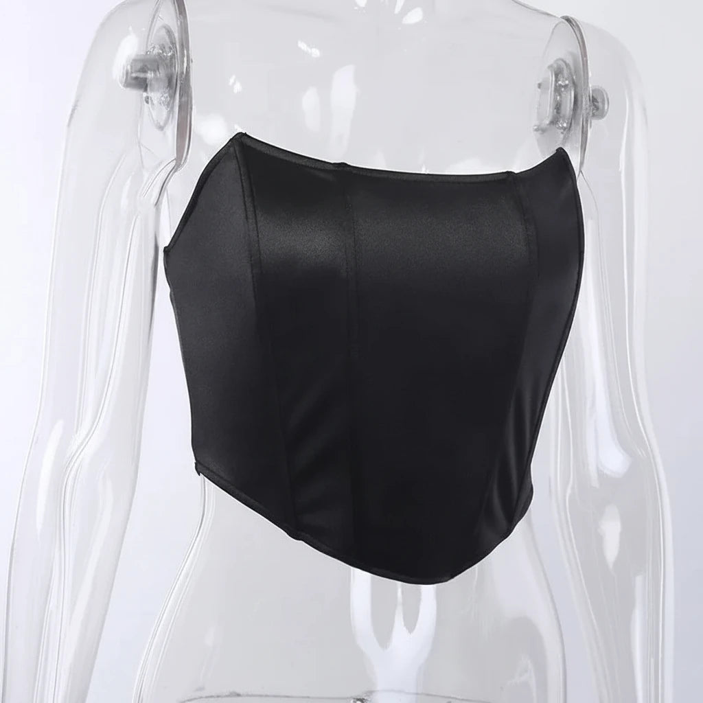 Styledora Off-Shoulder Corset Top