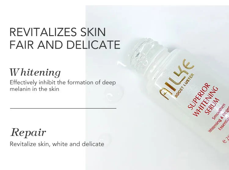 AILKE Whitening Face Care Set, With Hyaluronic Acid, Reduce Freckles, Melanin, Dark Spots, Even Skin Tone, For All Skin Types