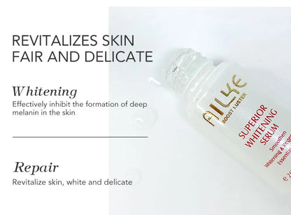 AILKE Whitening Face Care Set, With Hyaluronic Acid, Reduce Freckles, Melanin, Dark Spots, Even Skin Tone, For All Skin Types