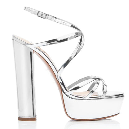 Women Silver Patent