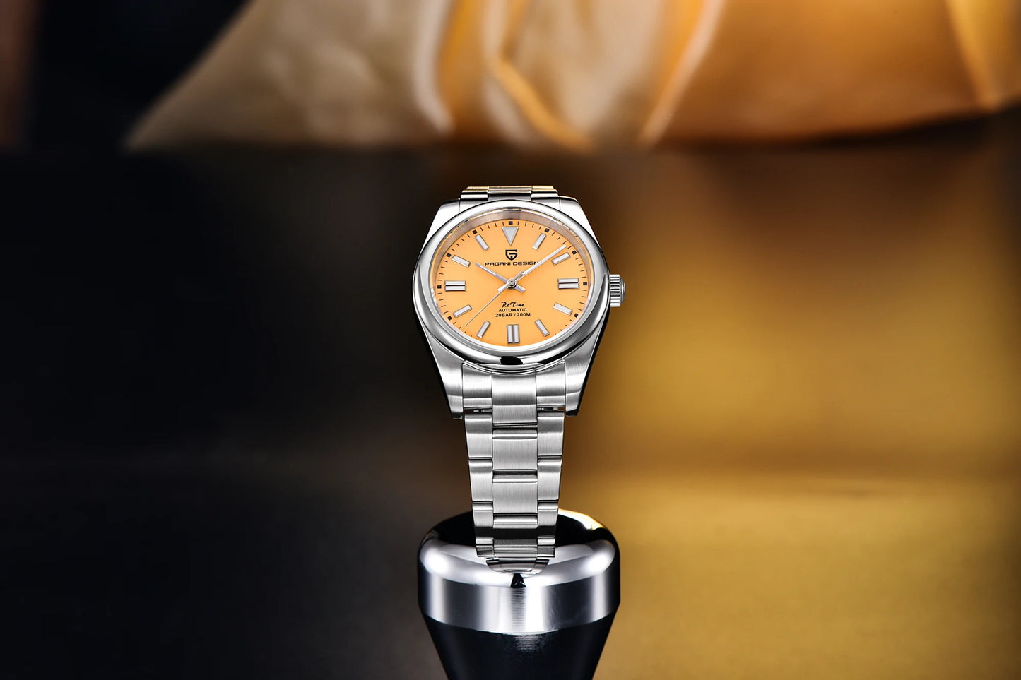 PAGANI DESIGN Luxury Classic Men‘s Mechanical Automatic Watches NH35A Stainless Steel Sports Waterproof Sapphire Clock PD1690