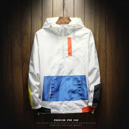 K-Style 2025 New Spring Men's Hooded Jacket Men's