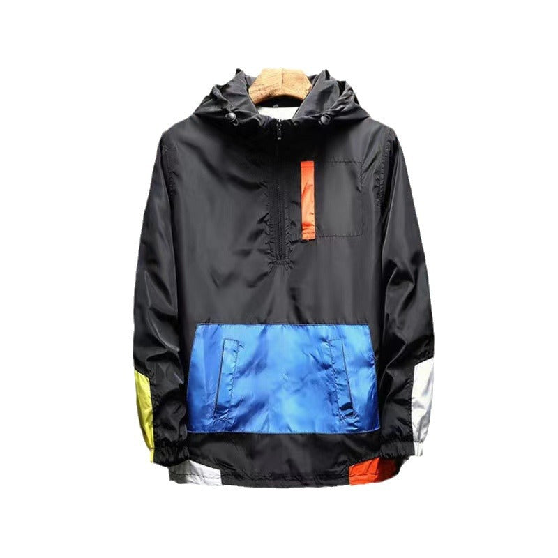 K-Style 2025 New Spring Men's Hooded Jacket Men's