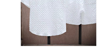 Thin sports leisure two-piece 2024 summer ice silk suit men's