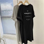 Korean Short-Sleeved Dress Women's