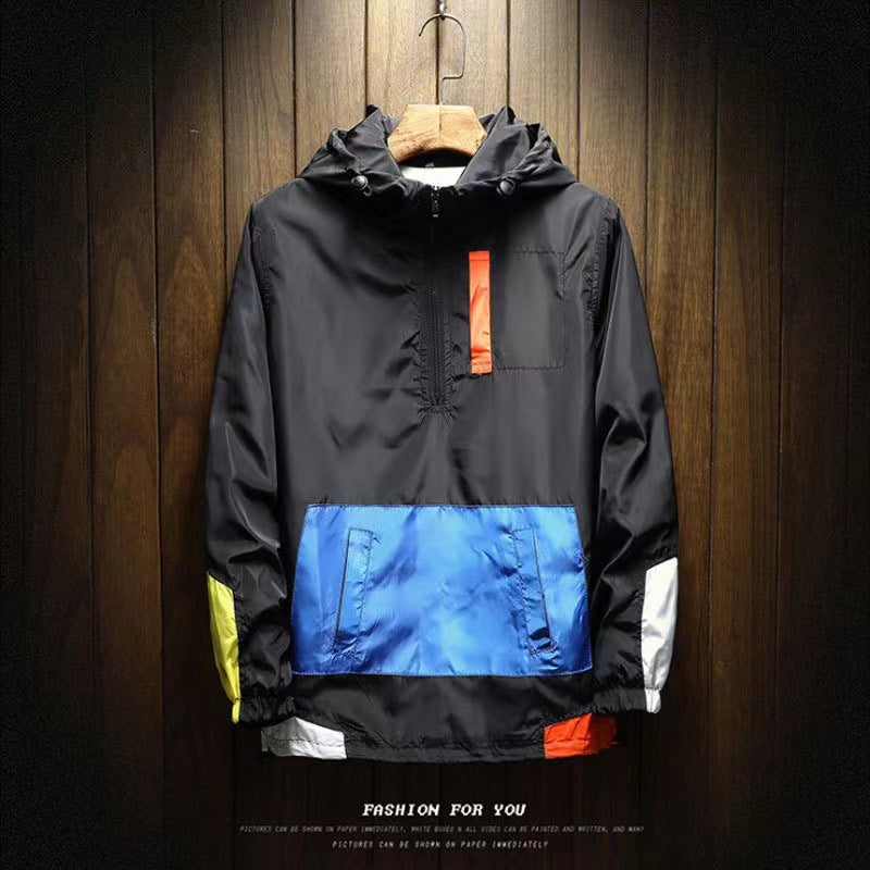 K-Style 2025 New Spring Men's Hooded Jacket Men's