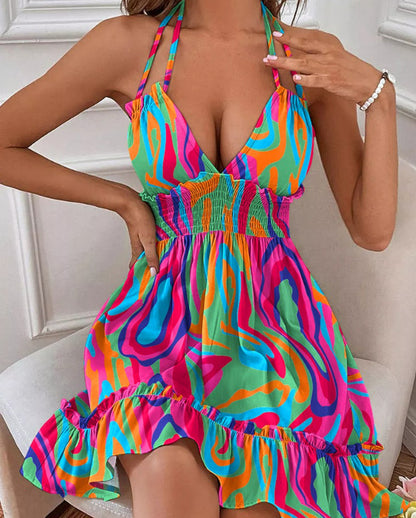 European and American Amazon Cross-Border Popular Women's Clothing Deep