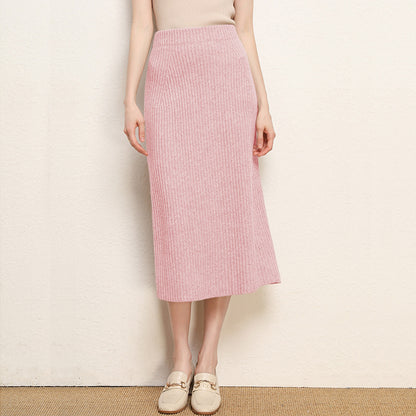 Skirt women's slimming mid-length plus size