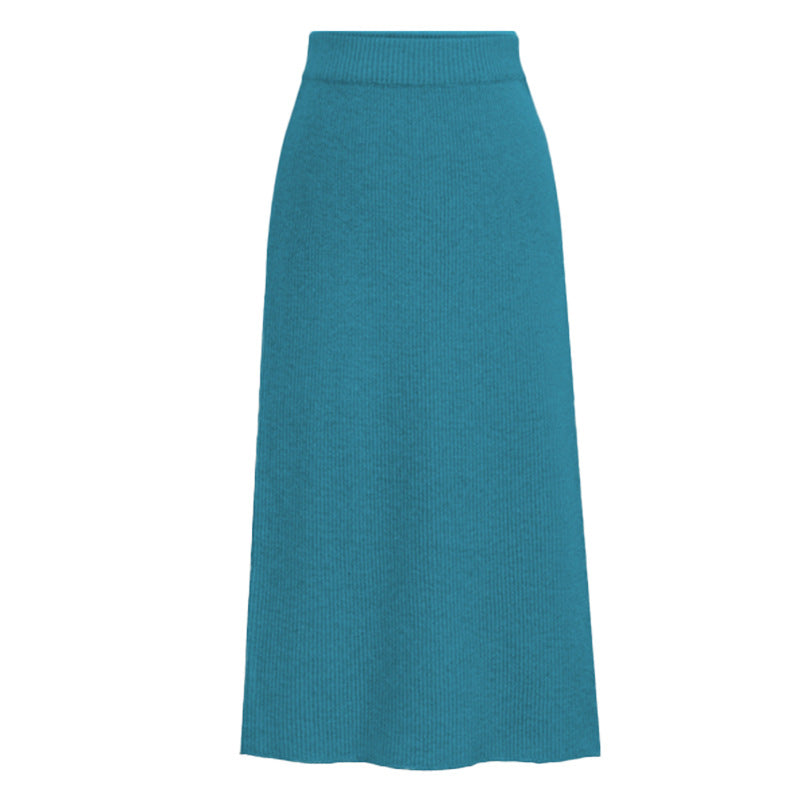 Skirt women's slimming mid-length plus size