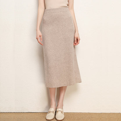 Skirt women's slimming mid-length plus size