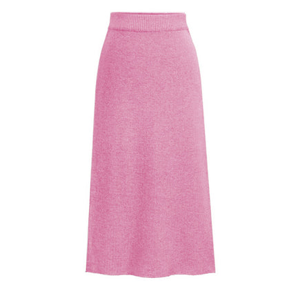 Skirt women's slimming mid-length plus size