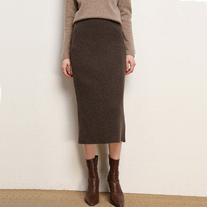 Skirt women's slimming mid-length plus size