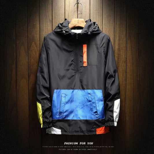 K-Style 2025 New Spring Men's Hooded Jacket Men's