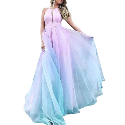 eBaywish AliExpress Europe and the United States cross-border explosions mesh dress dress
