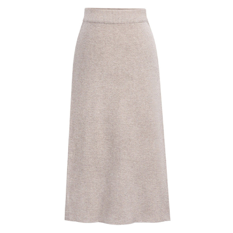 Skirt women's slimming mid-length plus size