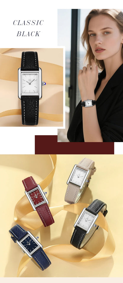 Shnegke Brand Ladies Watches Fashion Styles Women's Quartz Wristwatches Elegant Woman's Best Gifts Clock
