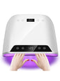 72LEDS Nail Drying Lamp For Nails Gel Polish With 4 Timer Setting HD Display Screen Auto Sensor Professional Nail Drying Machine