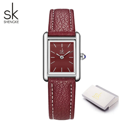 Shnegke Brand Ladies Watches Fashion Styles Women's Quartz Wristwatches Elegant Woman's Best Gifts Clock
