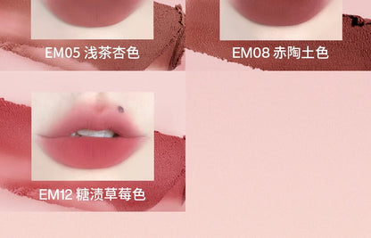 Into You Canned Lip Mud Matte Velvet Whitening Long lasting Lipstick Frost Lip Glaze Natural Bare Color