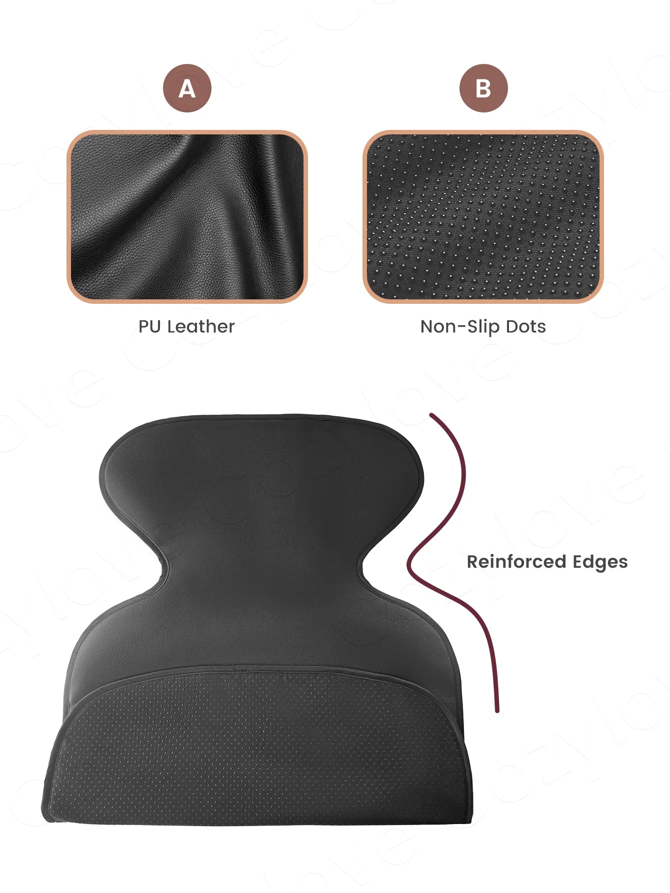 1/2 PCS PU Leather Car Seat Protector Waterproof