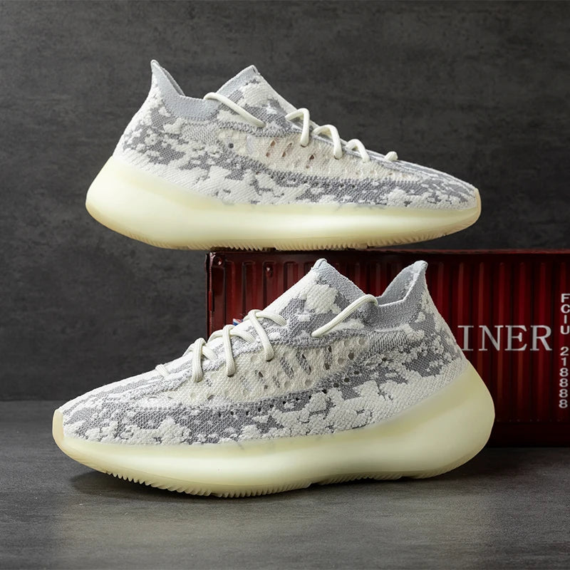 Men's and women's shoes, couple's style, Yeezy shoes, outdoor sports shoes, 380