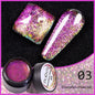 30ML Glitter Poly Nail Gel Hema Free Pink Glitter Acrylic Gel Finger Extension Nail Gel Semi-Permanent Nail Varnish For Manicure