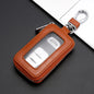 Visual Mirror Key Case Men & Women Leather Car Key Bag Wallet Fashion Housekeeper Holders Key Rings Home Key Zipper Bag