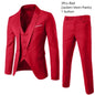 Suits For Men 3 Pieces Set Elegant Wedding  Fashion Classic Full Jackets Vest Pants Blazers Outfit 2026 Formal Costume