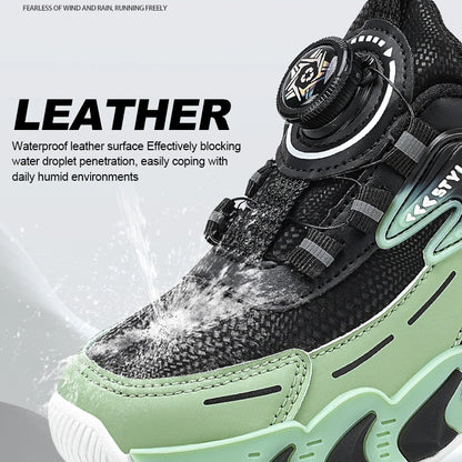 Leather Boys Kids Sneakers For Girls School Casual Outdoor