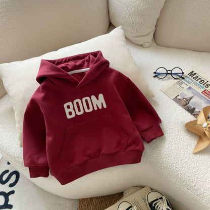 New Kids Hoodie with Letter Print Boys Girls