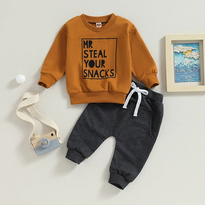2PCS Toddler Boys Clothes Sets