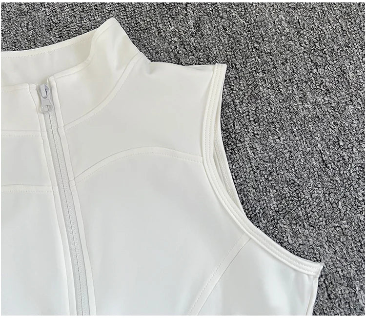 Women's Sport Sleeveless Top – Slim Fit Yoga & Fitness