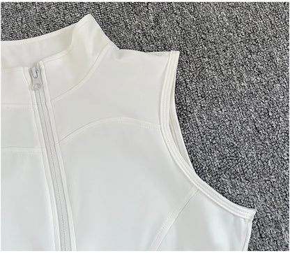 Women's Sport Sleeveless Top – Slim Fit Yoga & Fitness