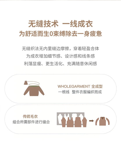 100% wool high neck sweater with pullover for men
