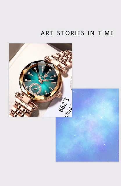 POEDAGAR Elegant Luxury Women's Quartz Watches Waterproof Stainless Steel Watch for Woman Casual Fashion Ladies Wristwatch reloj
