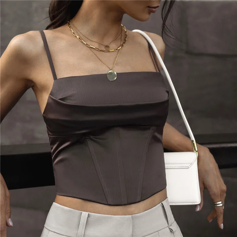 Styledora Lace Up Summer Top