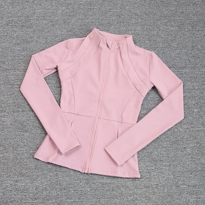 Women's Sport Zip Jacket – Quick-Dry Breathable Running & Yoga Top