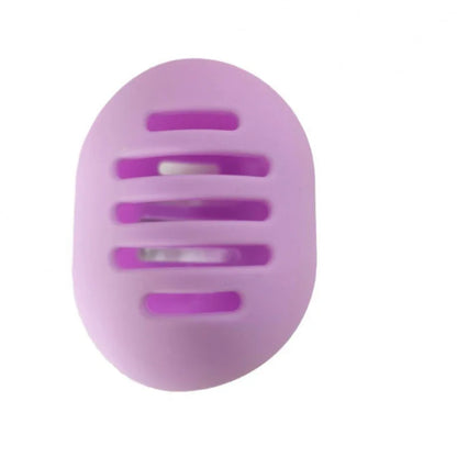 Makeup Sponge Holder Eco-Friendly Silicone Multi-hole Beauty Storage Case Travel Protable Cosmetic Puff Holder Box