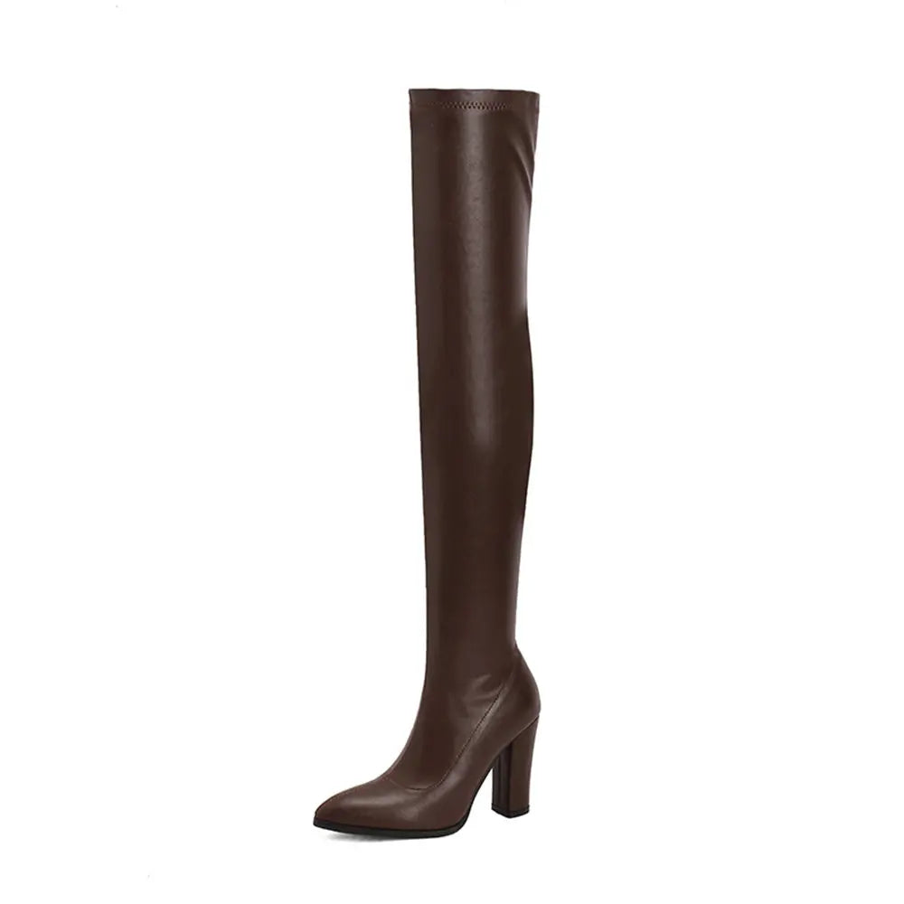 Plus Size 48 Brand NEW Pointed Toe Brown
