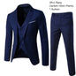 Suits For Men 3 Pieces Set Elegant Wedding  Fashion Classic Full Jackets Vest Pants Blazers Outfit 2026 Formal Costume